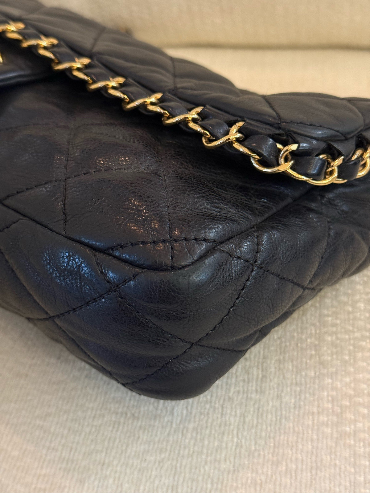 Chanel - Classic Flap - Leather - Black