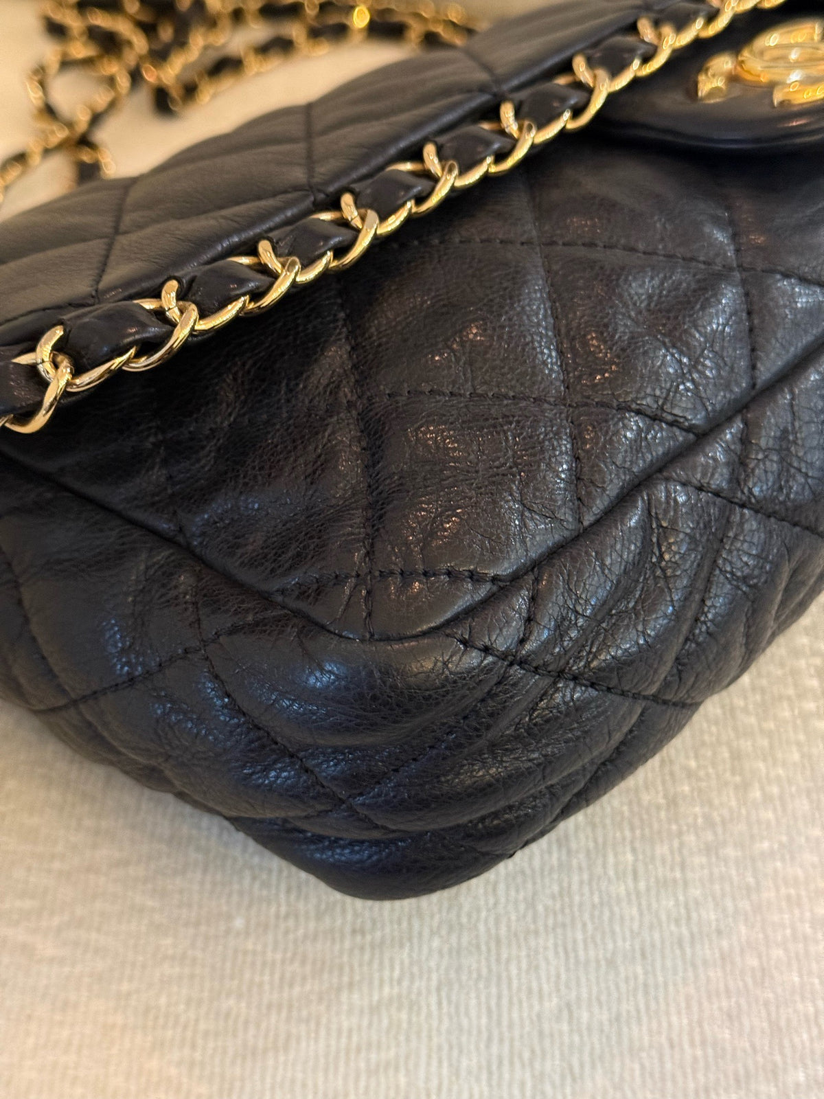 Chanel - Classic Flap - Leather - Black
