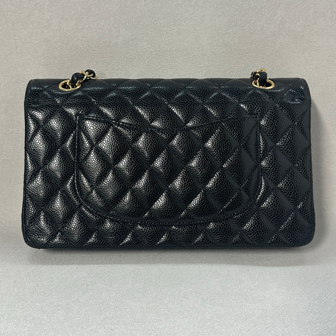 Chanel - Classic Flap - Leather - Black - (medium)
