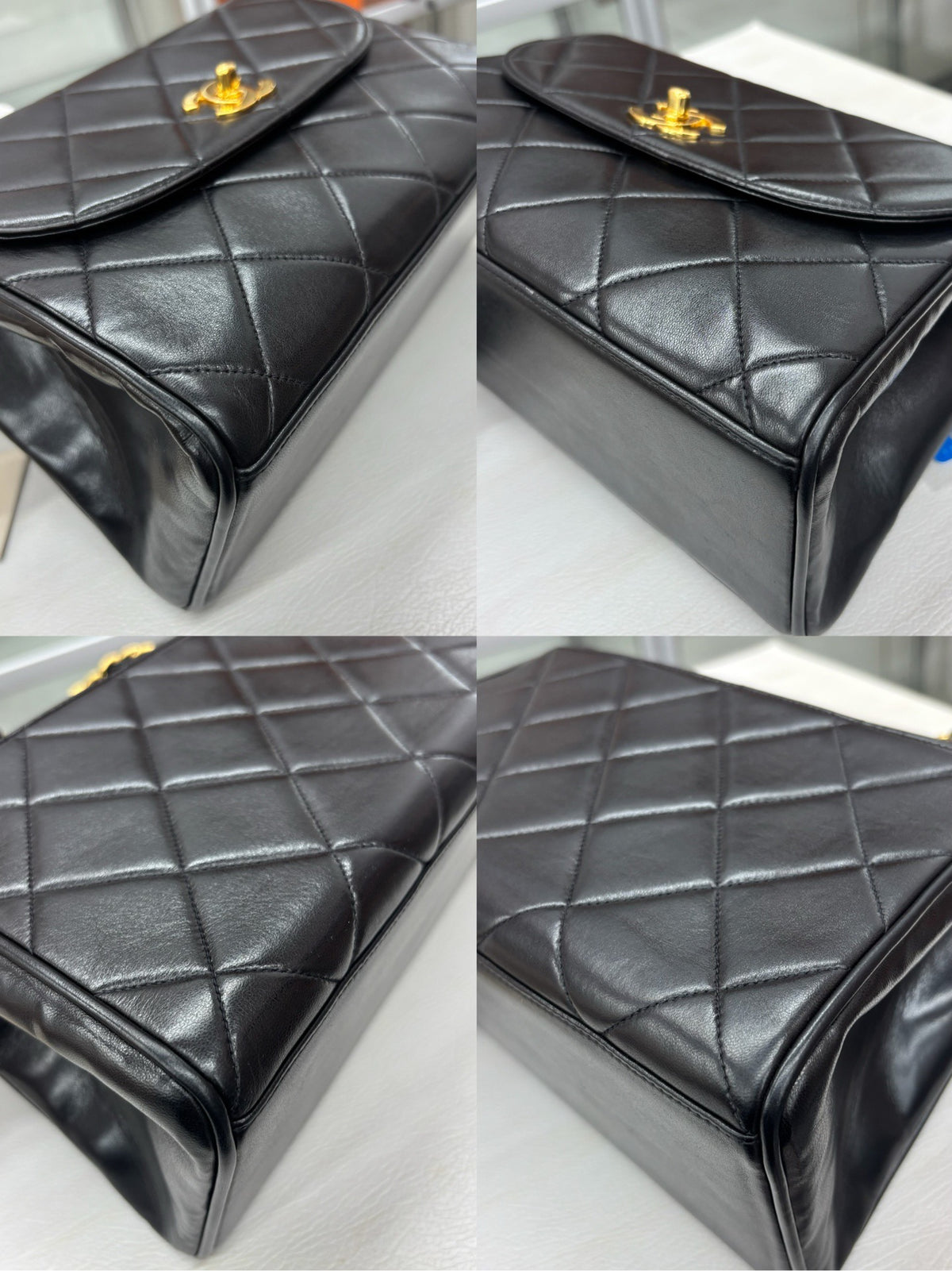 Chanel - Classic Flap - Leather - Black - (medium)