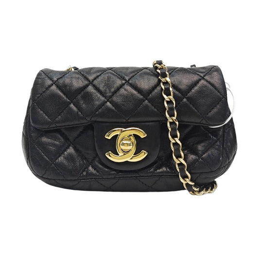 Chanel - Classic Flap - Leather - Black - (mini)