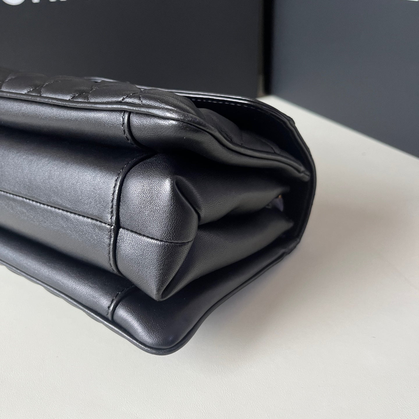Chanel - Classic Flap - Leather - Black - (mini)