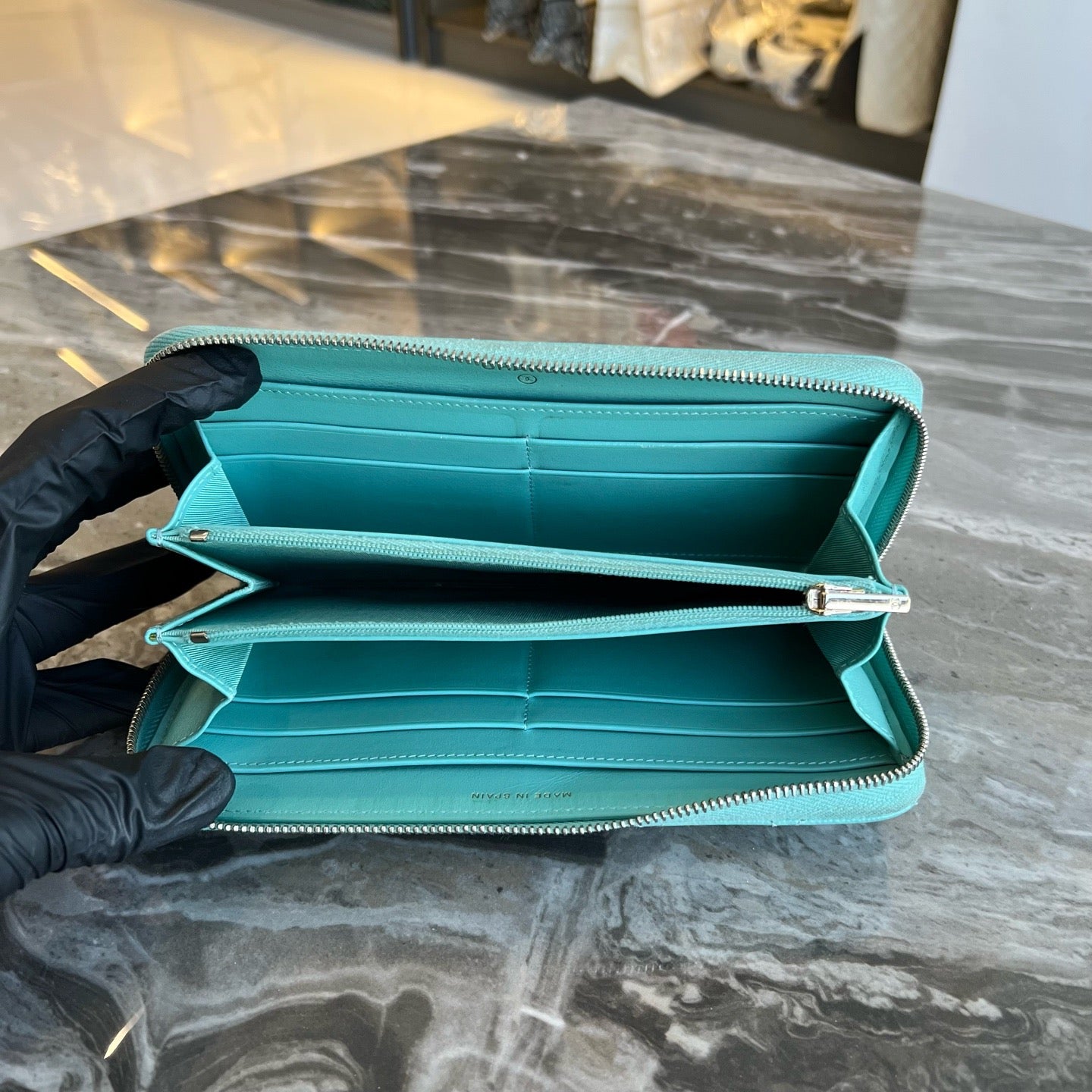 Chanel - Classic Flap - Leather - Green - (One Size)