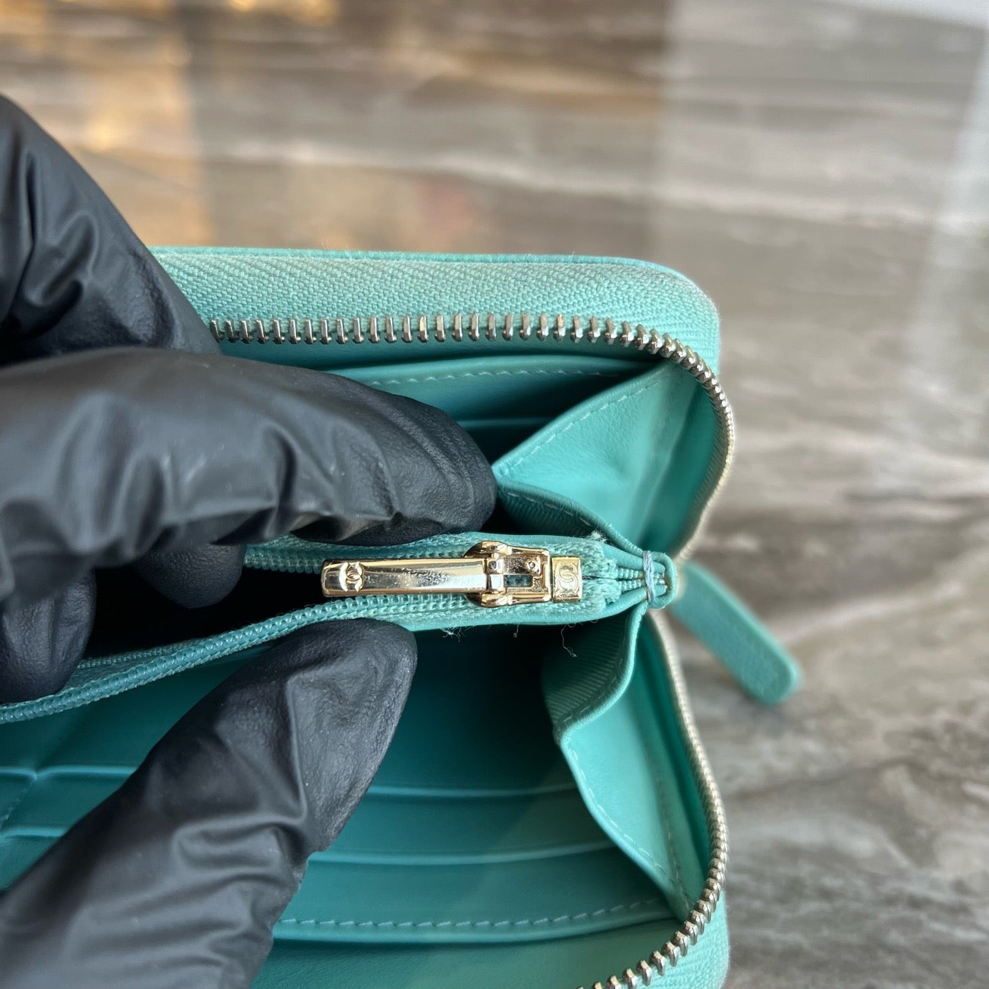 Chanel - Classic Flap - Leather - Green - (One Size)