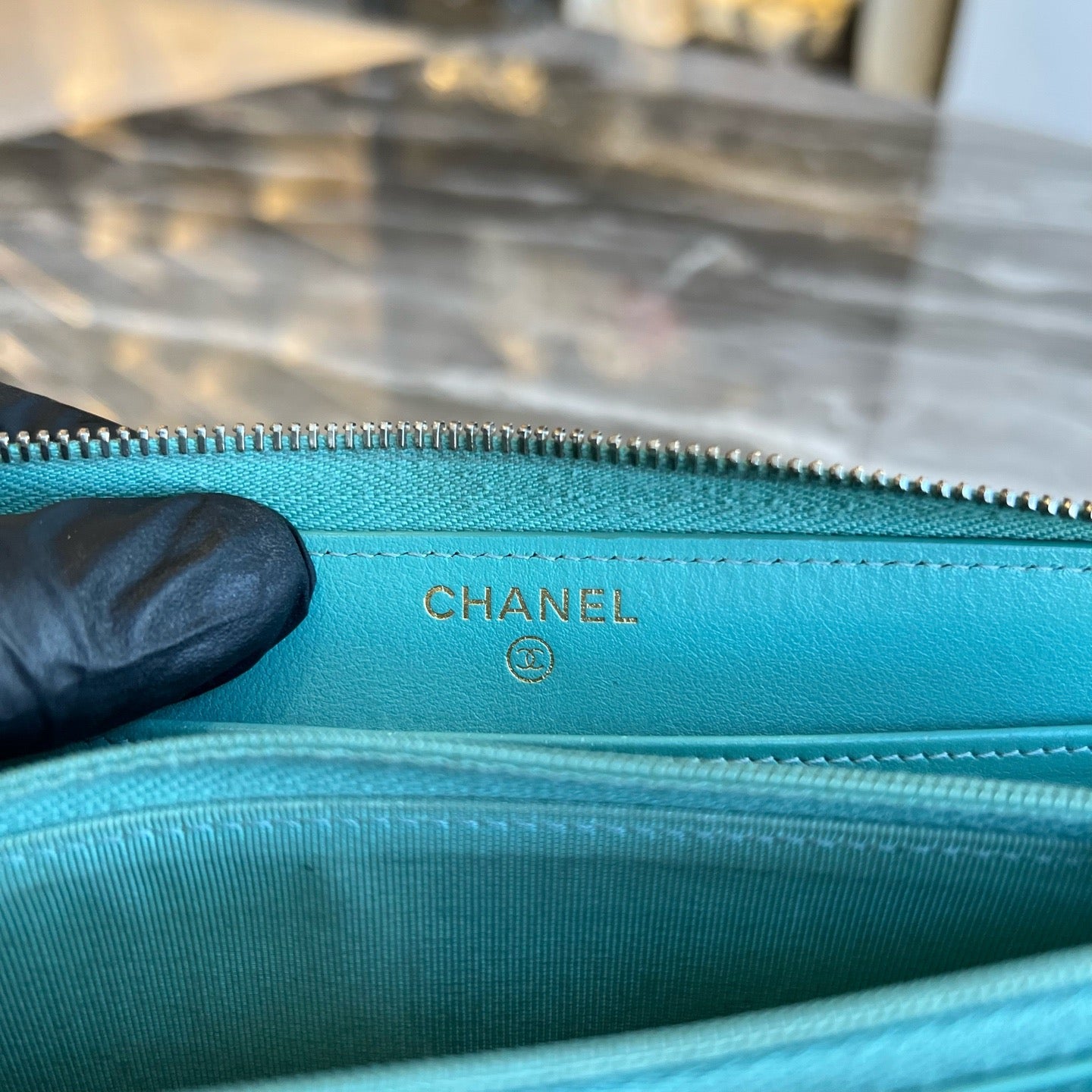 Chanel - Classic Flap - Leather - Green - (One Size)