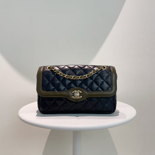 Chanel - Classic Flap - Leather - Multicolour - (medium)