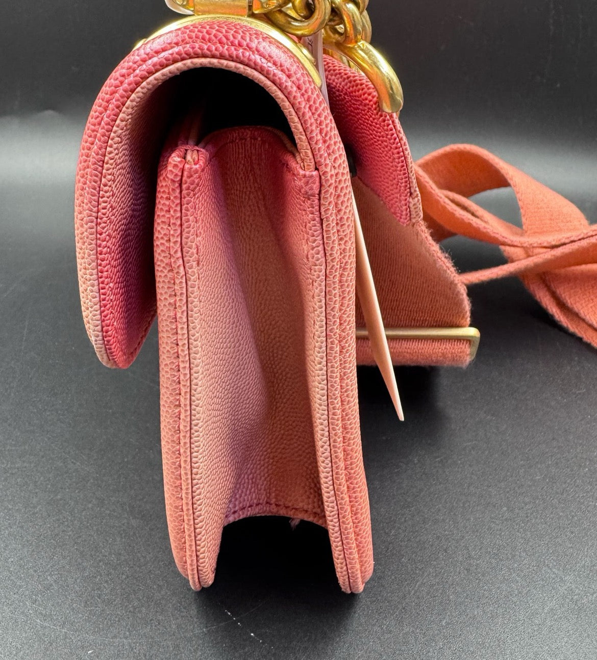 Chanel - Classic Flap - Leather - Pink