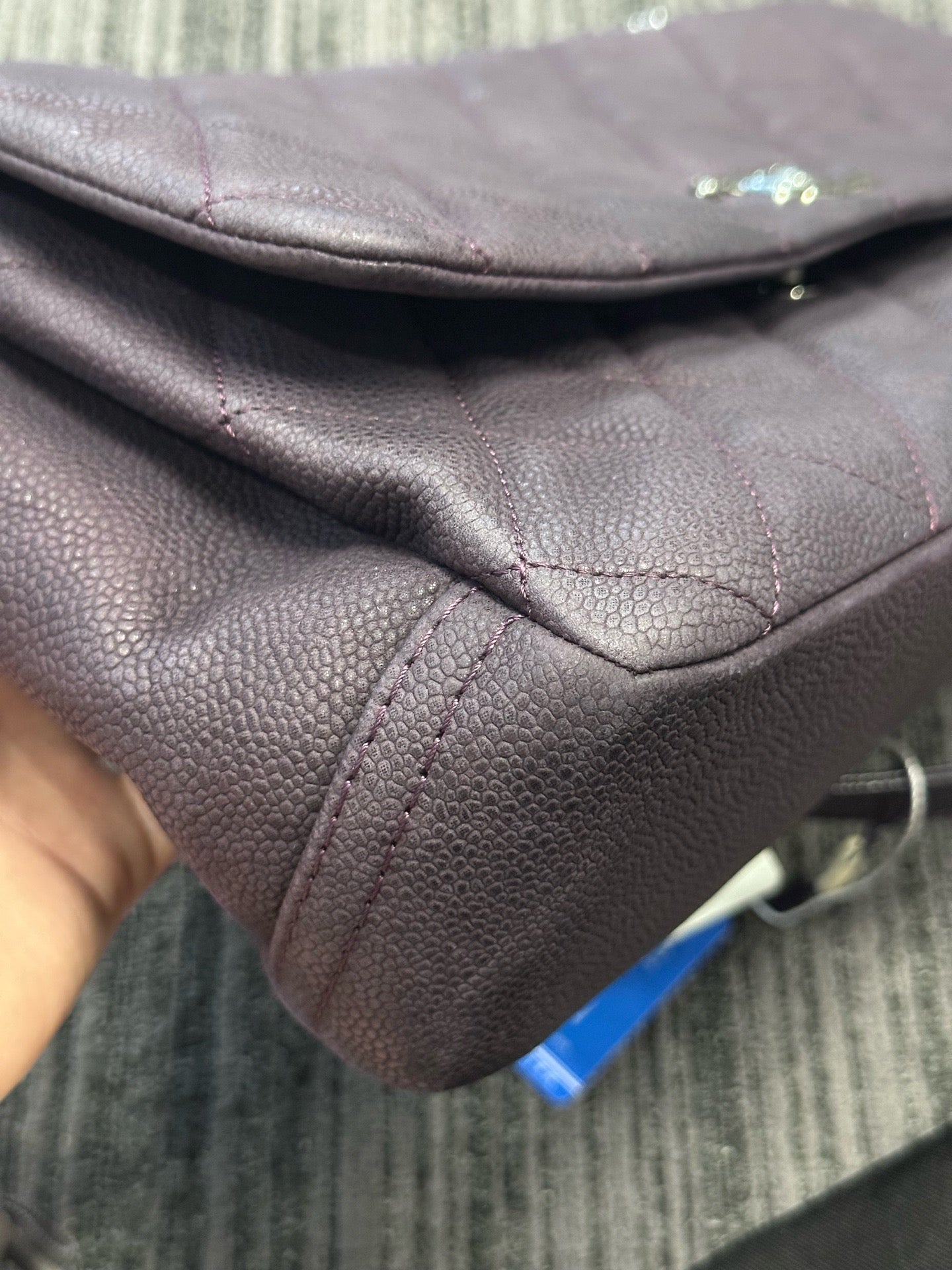 Chanel - Classic Flap - Leather - Purple - (Other)