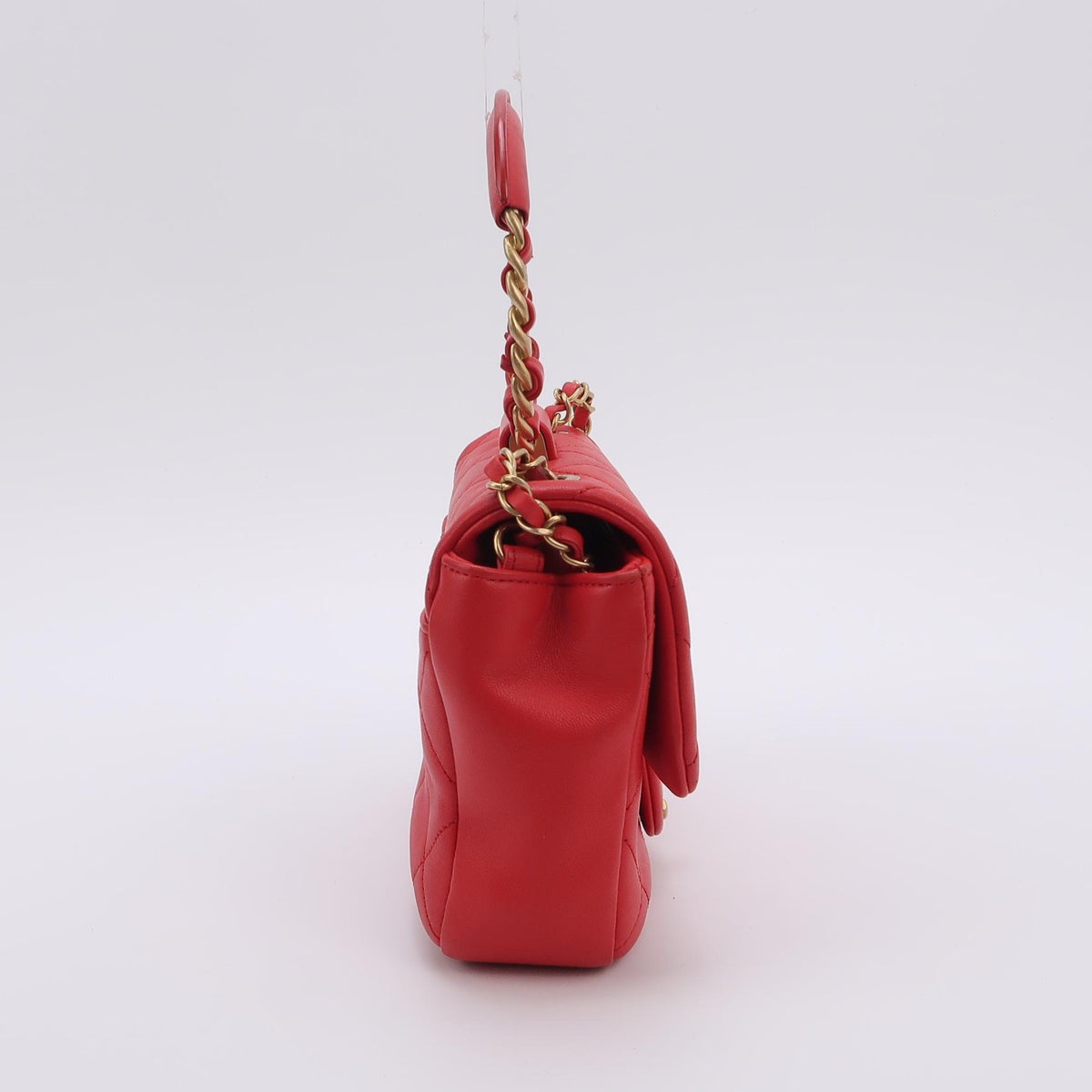 Chanel - Classic Flap - Leather - Red