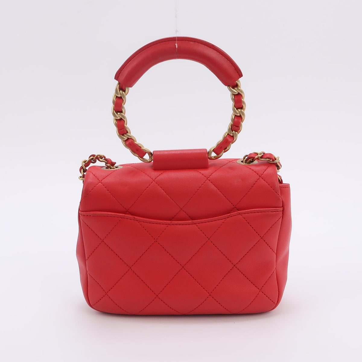 Chanel - Classic Flap - Leather - Red