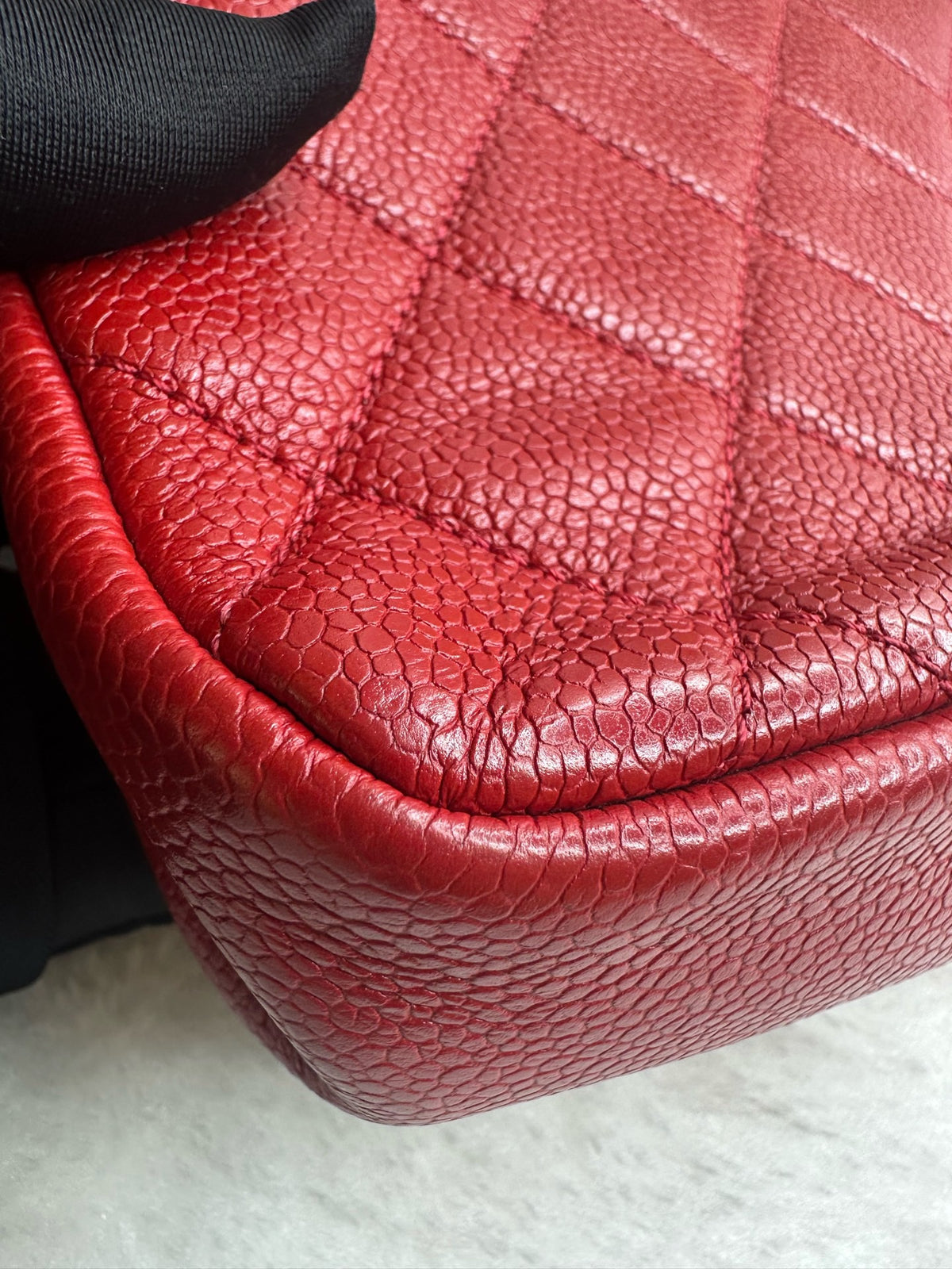 Chanel - Classic Flap - Leather - Red - (mini)