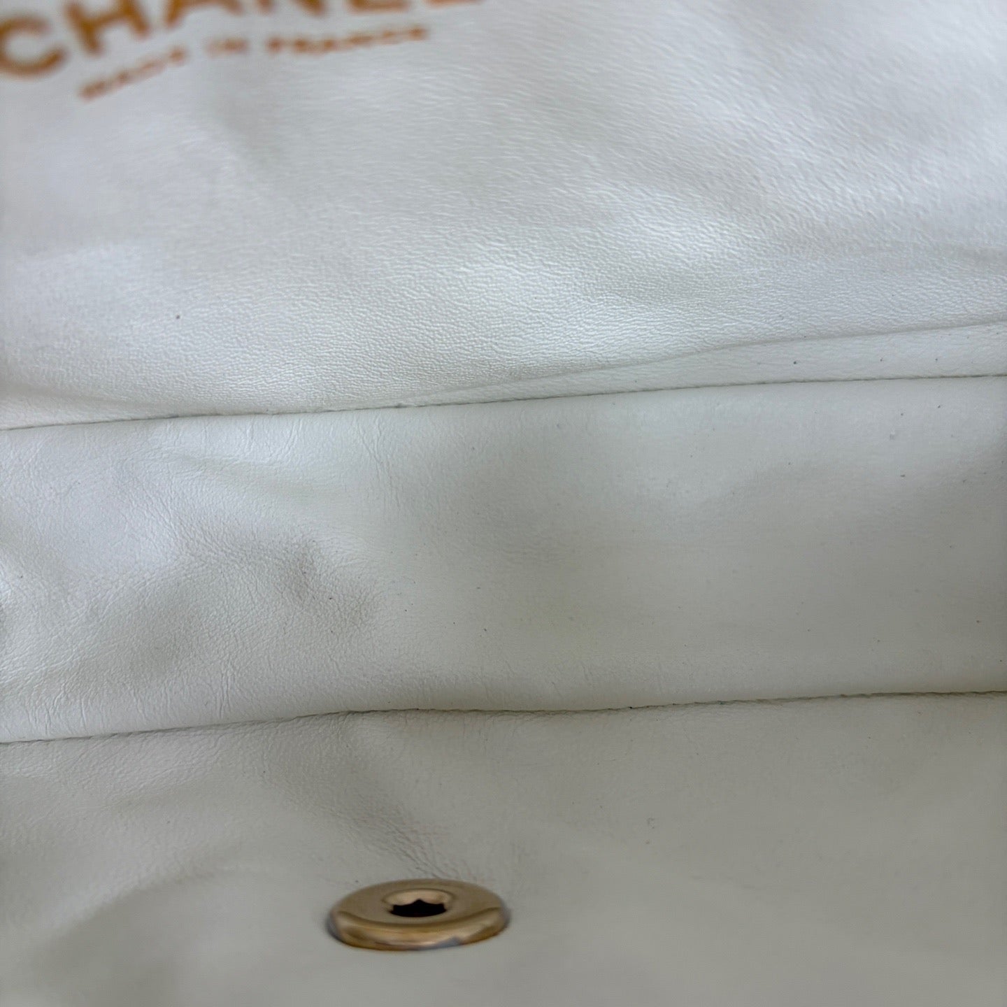 Chanel - Classic Flap - Leather - White - (medium)