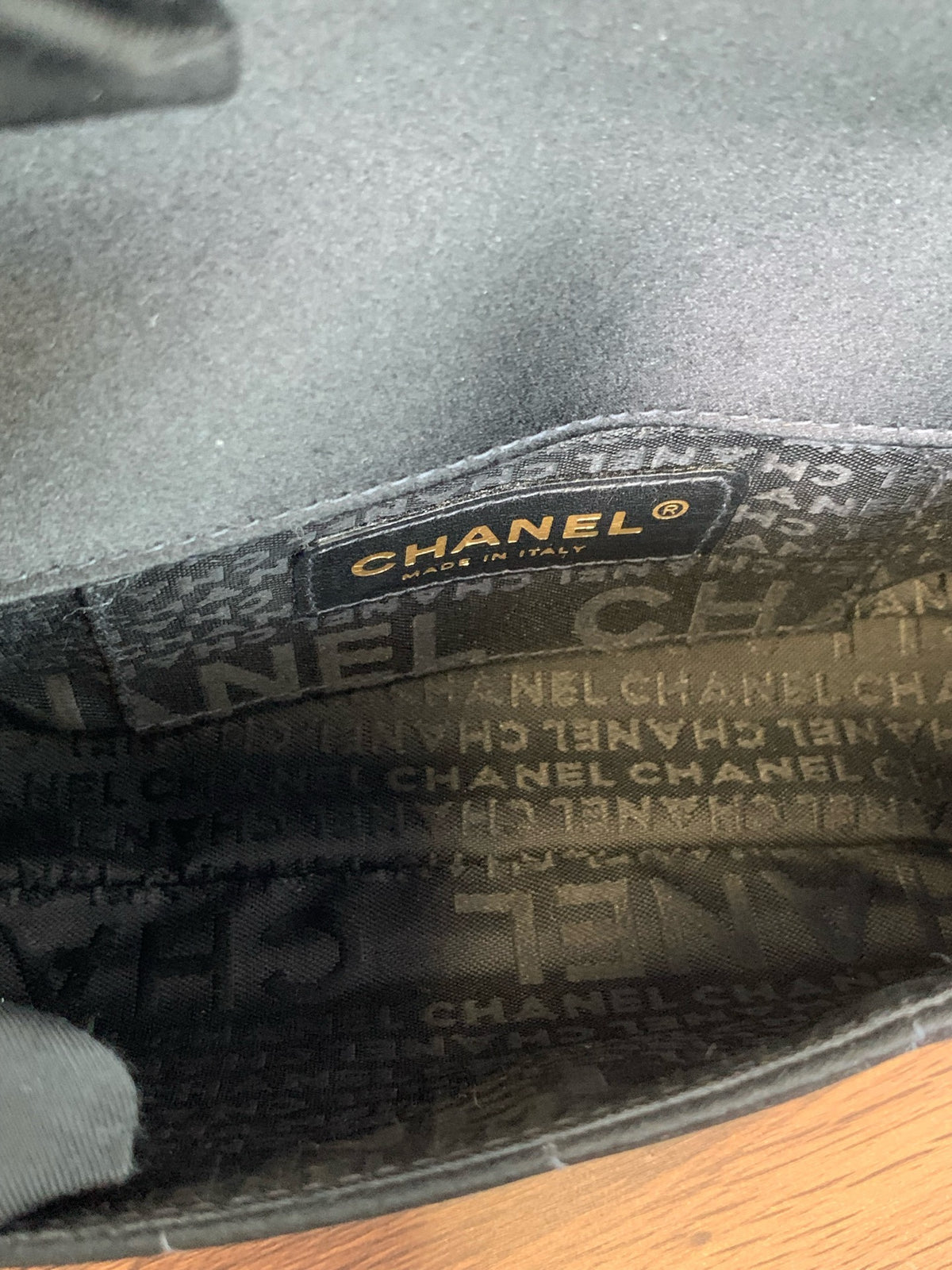 Chanel - Classic Flap Mini - Cloth - Black - (mini)