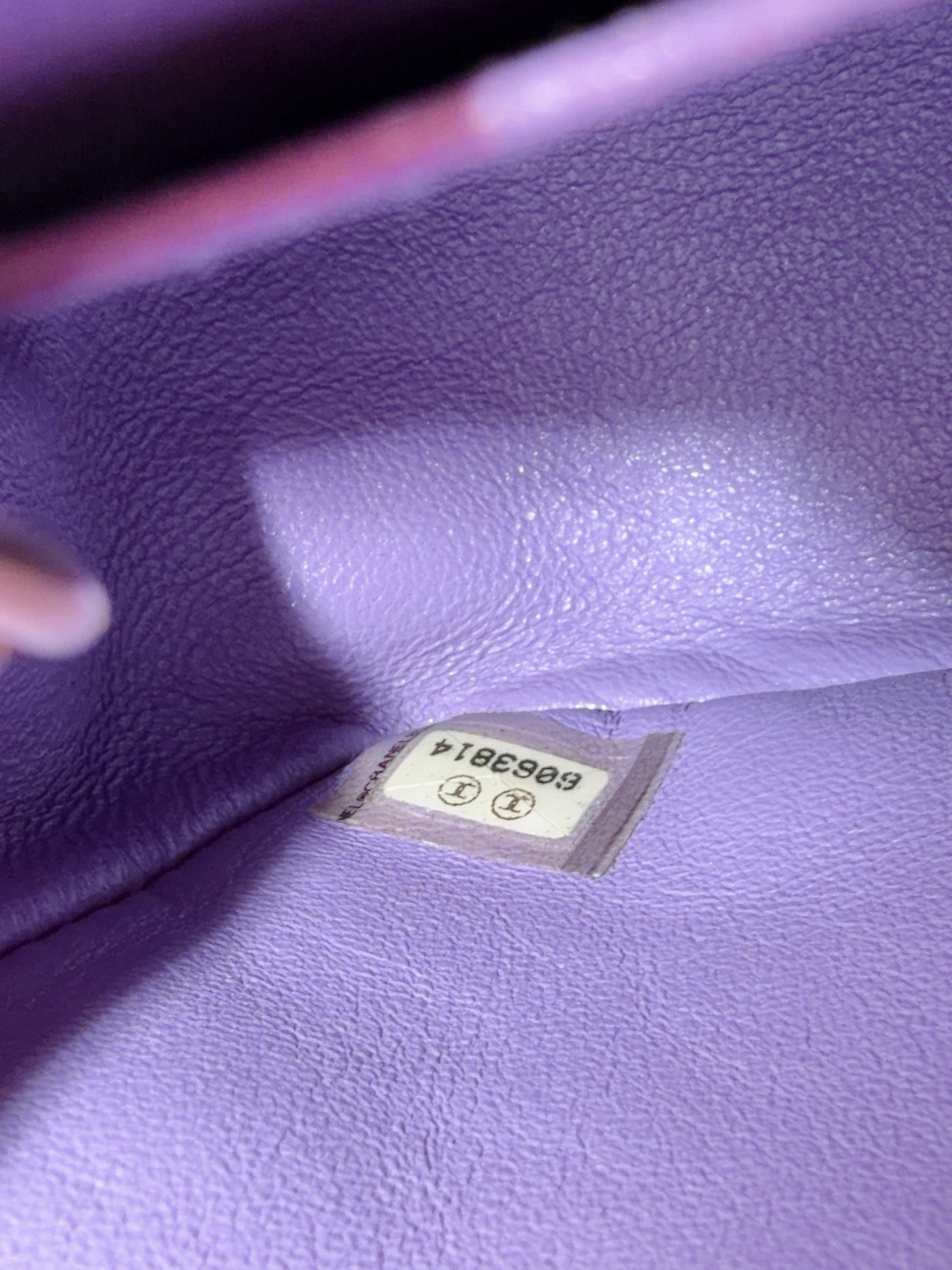 Chanel - Classic Flap Mini - Cloth - Purple - (mini)