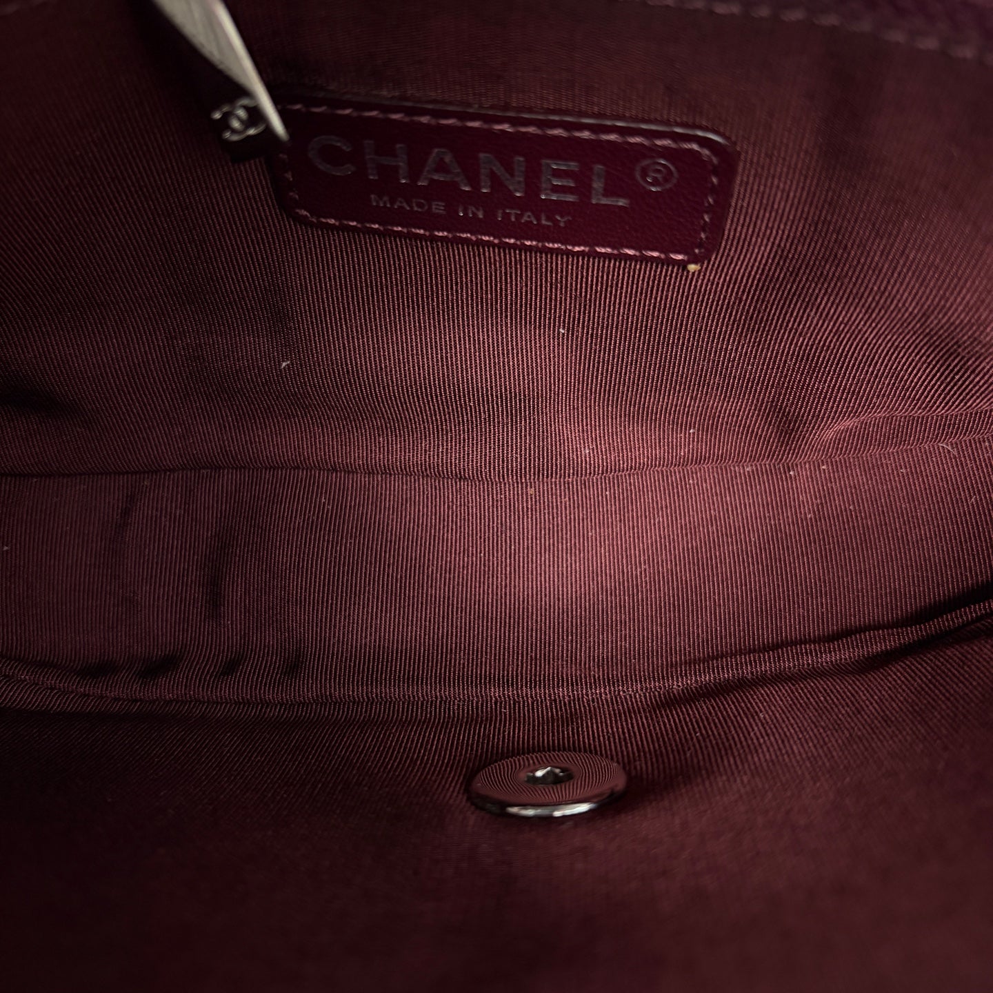 Chanel - Classic Flap Mini - Cowhide leather - Silver - (mini)