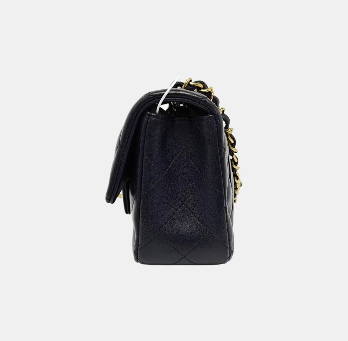 Chanel - Classic Flap Mini - Lambskin leather - Navy - (mini)
