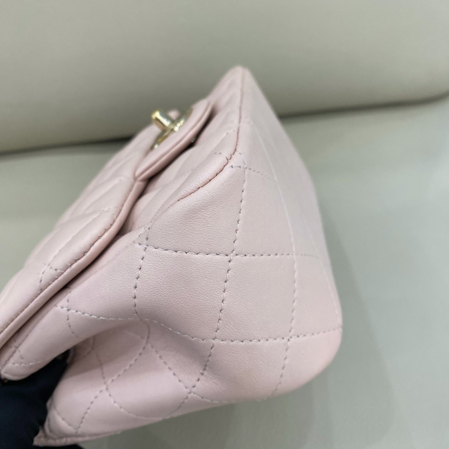 Chanel - Classic Flap Mini - Lambskin leather - Pink - (mini)