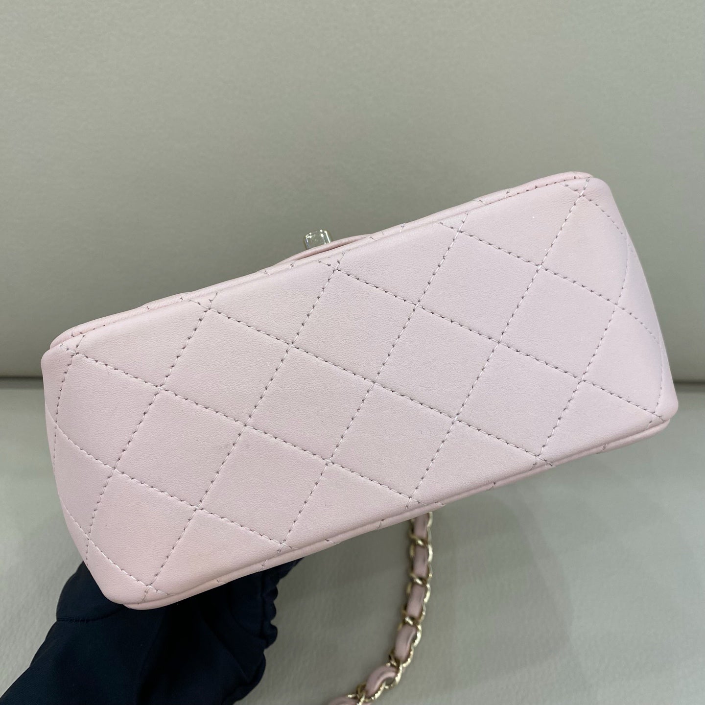 Chanel - Classic Flap Mini - Lambskin leather - Pink - (mini)