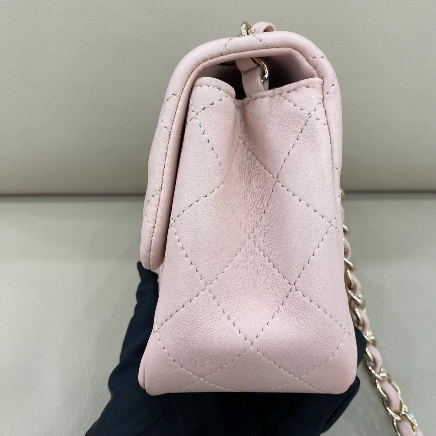 Chanel - Classic Flap Mini - Lambskin leather - Pink - (mini)