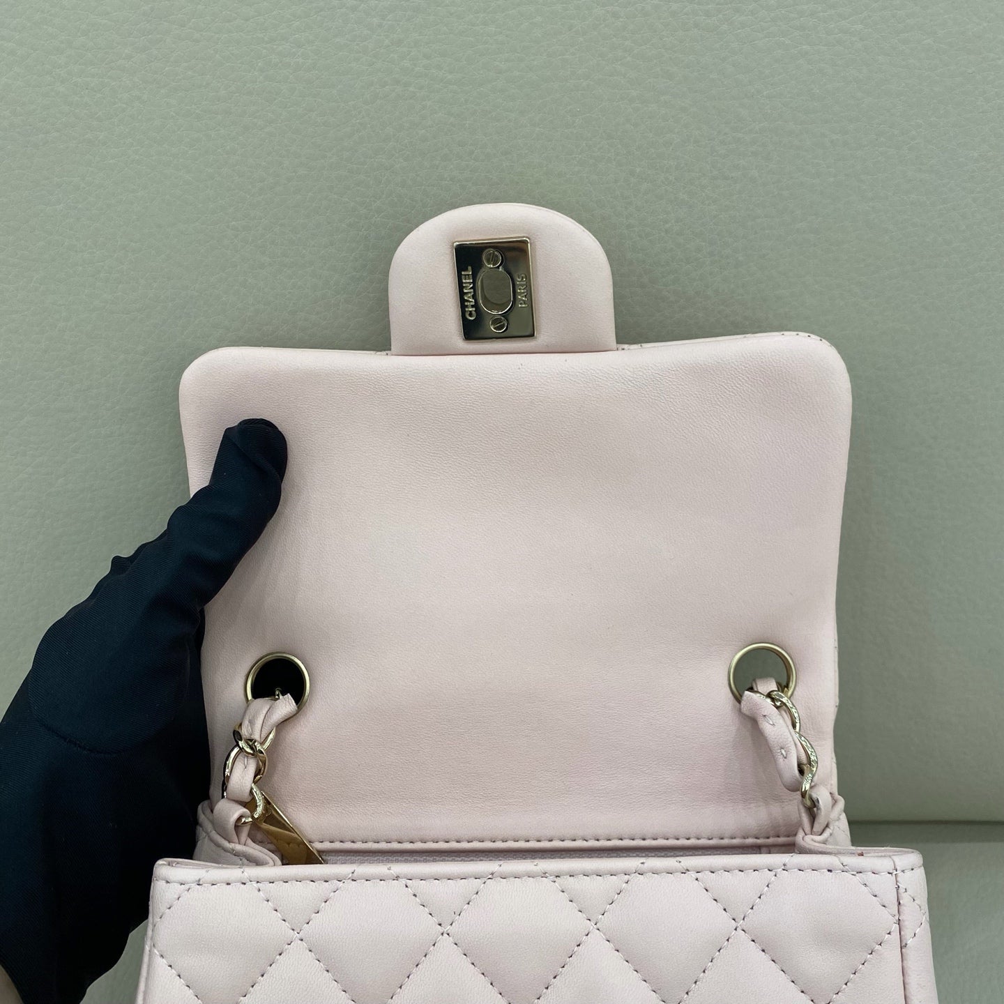 Chanel - Classic Flap Mini - Lambskin leather - Pink - (mini)
