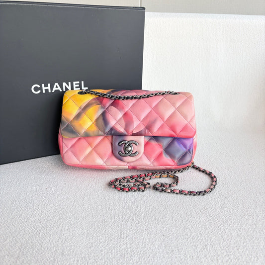 Chanel - Classic Flap Mini - Leather - Multicolour - (mini)