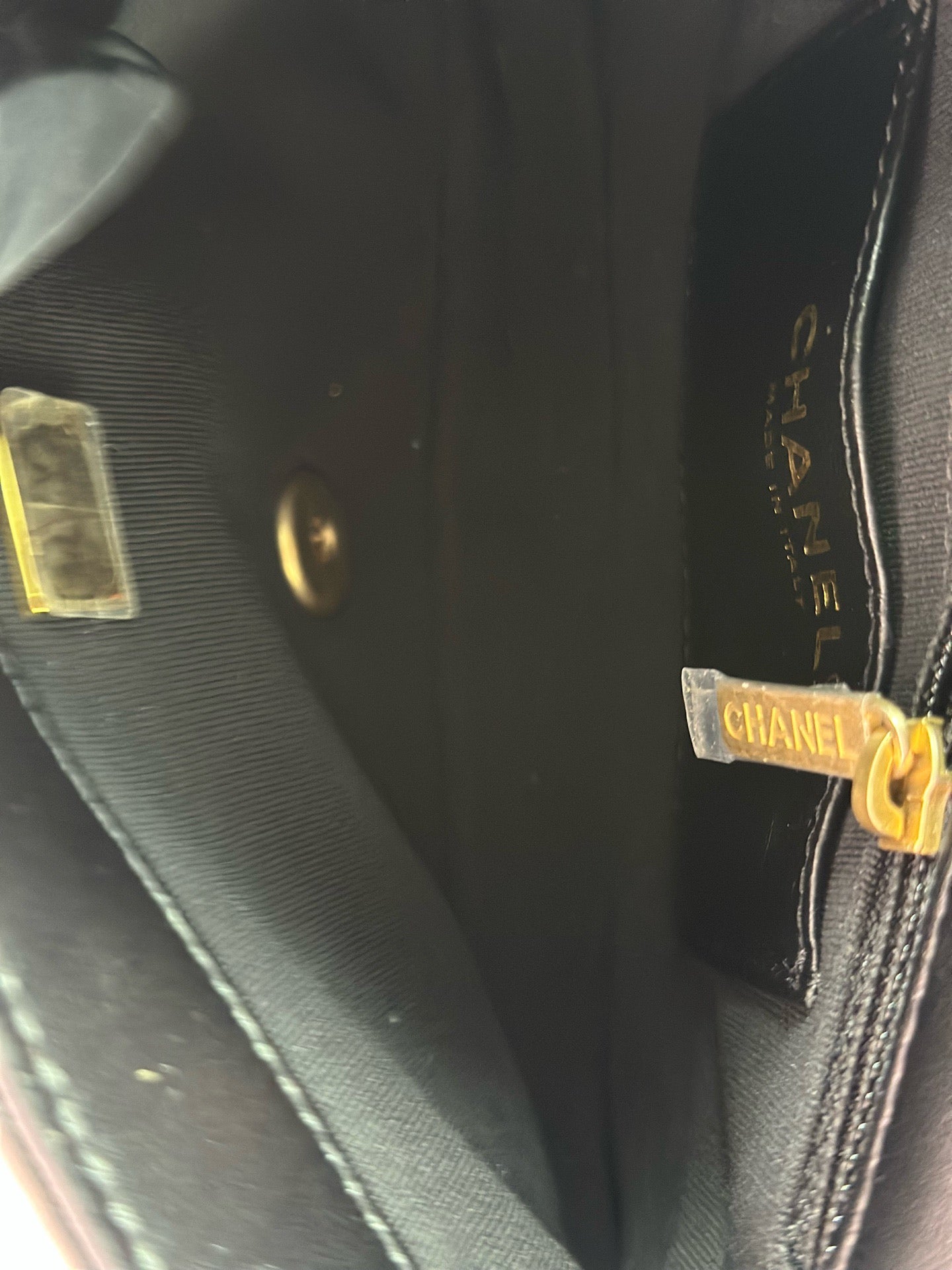 Chanel - Classic Flap Mini (Rectangular) - Lambskin leather - Black - (mini)