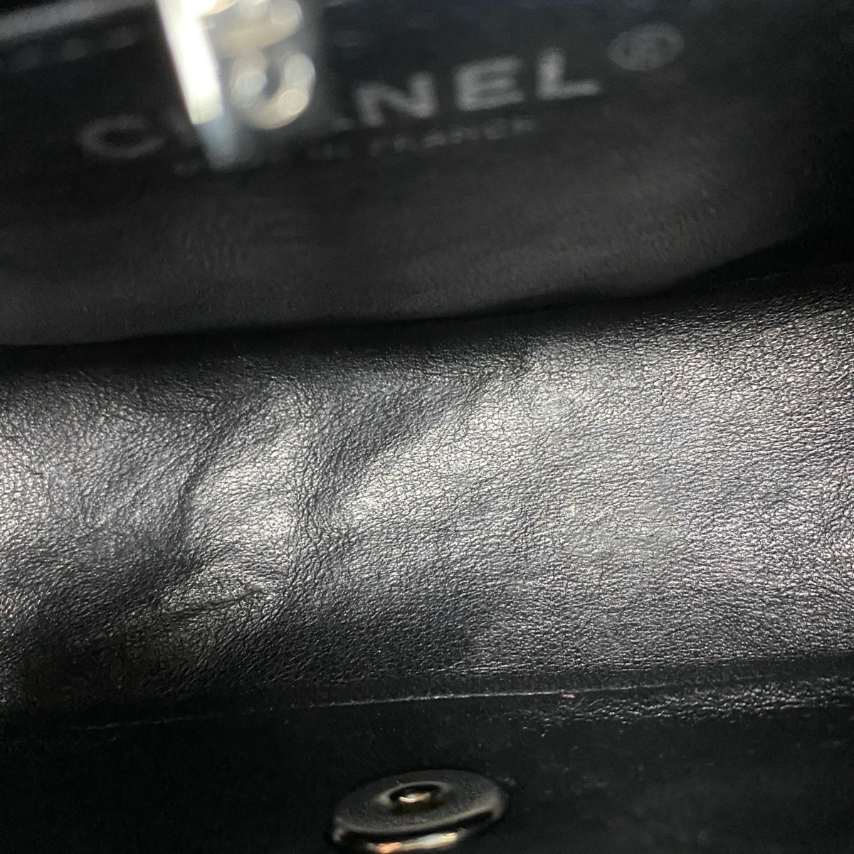Chanel - Classic Flap Mini Square - Leather - Black - (mini)