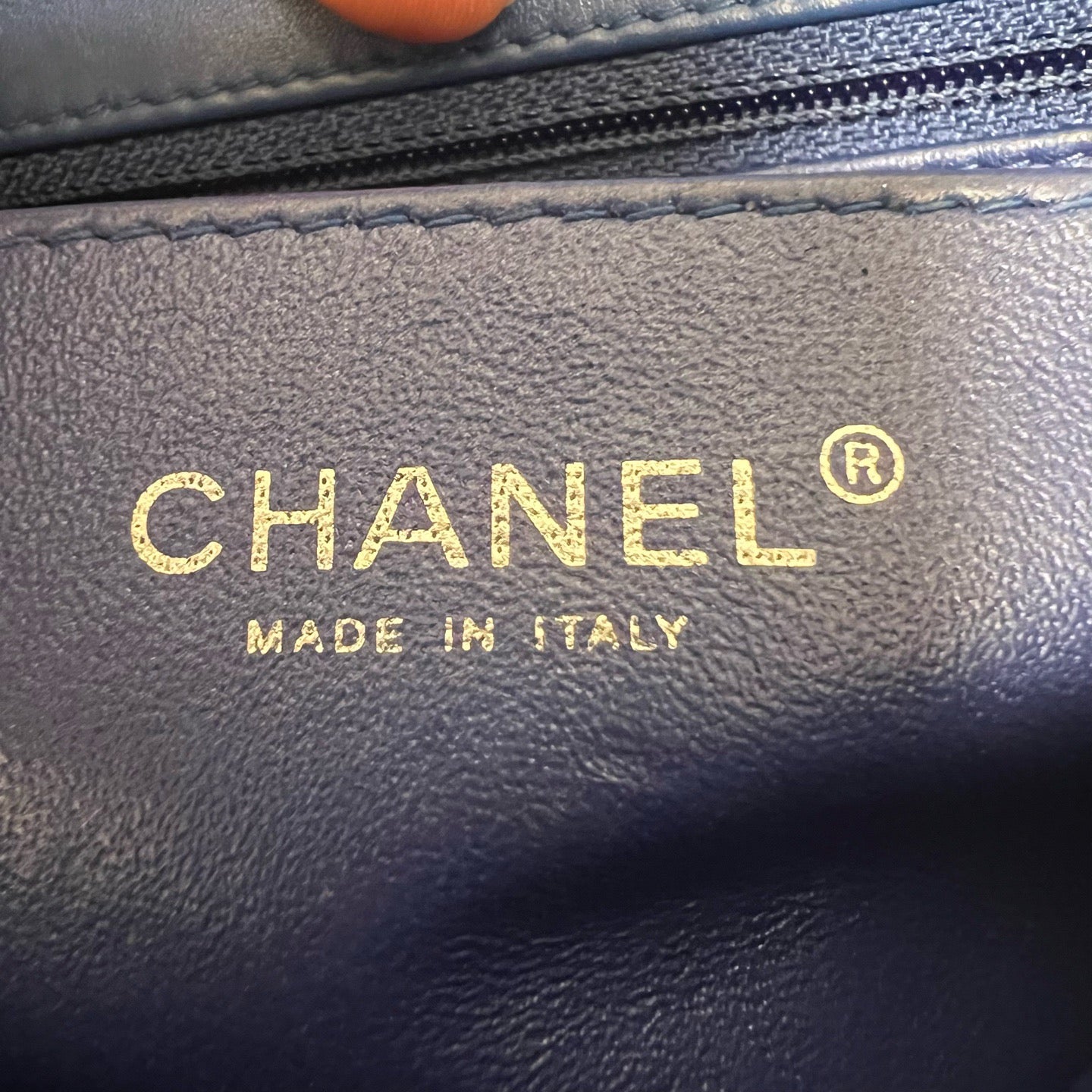 Chanel - Classic Flap - Patent leather - Blue - (mini)