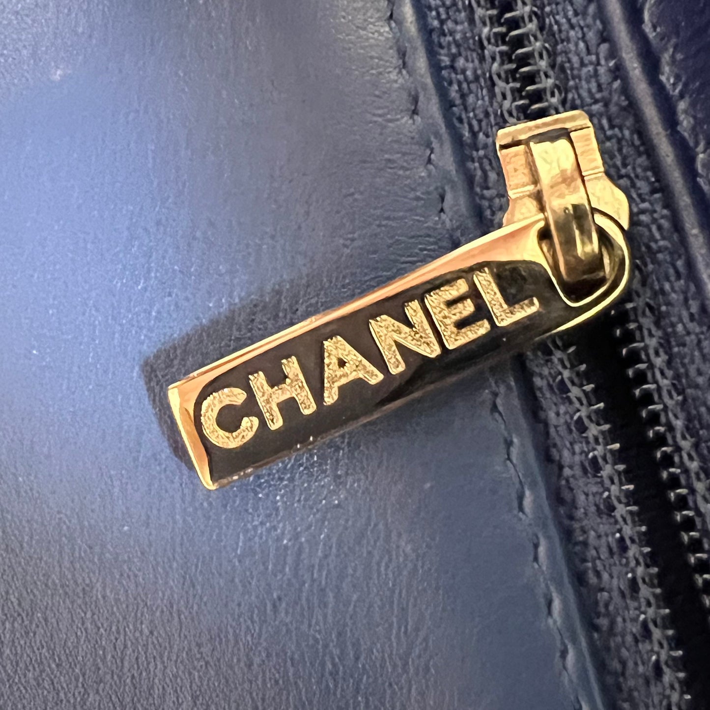 Chanel - Classic Flap - Patent leather - Blue - (mini)