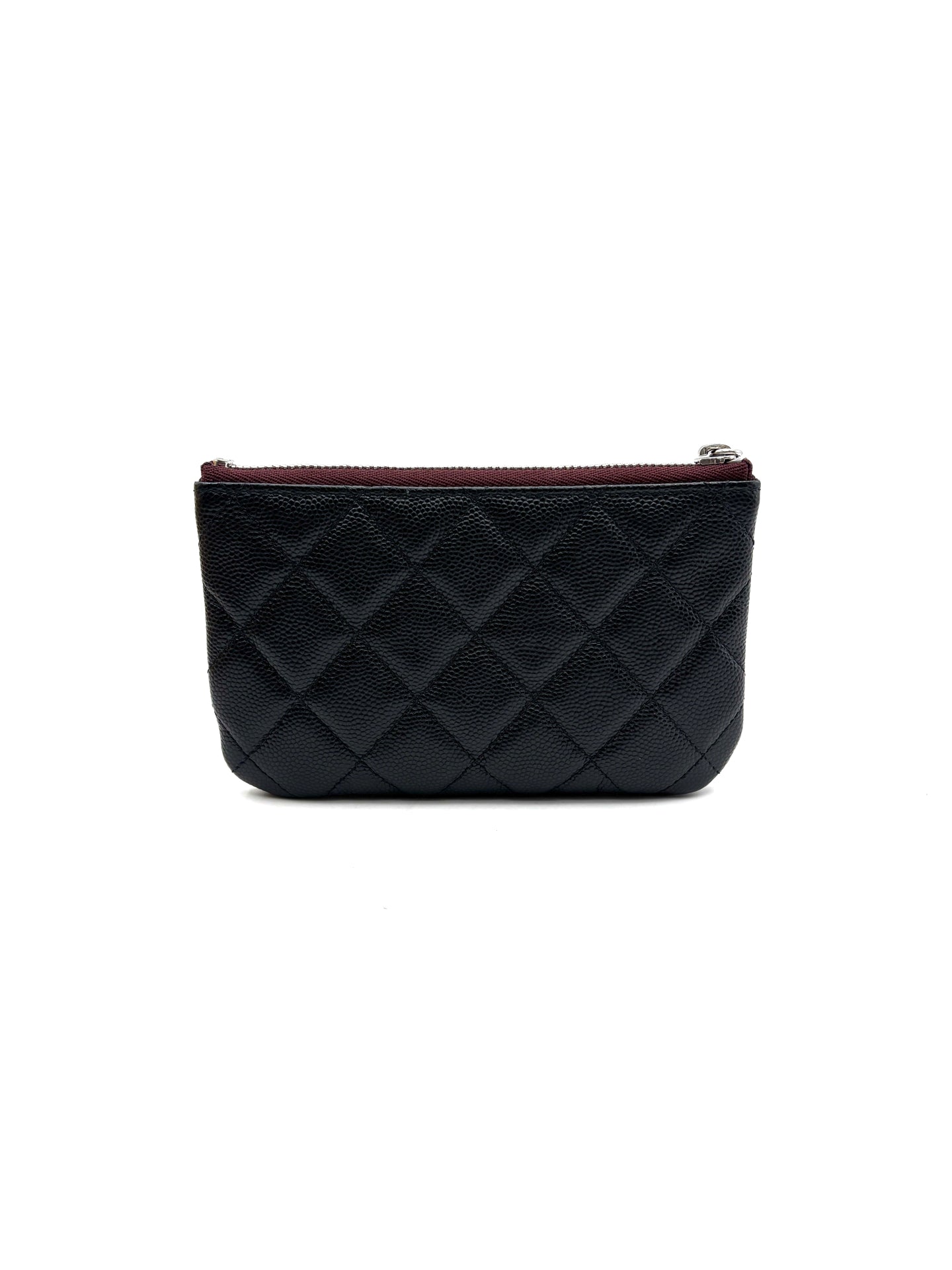 Chanel - Classic Flap Pouch - Caviar leather - Black - (small)