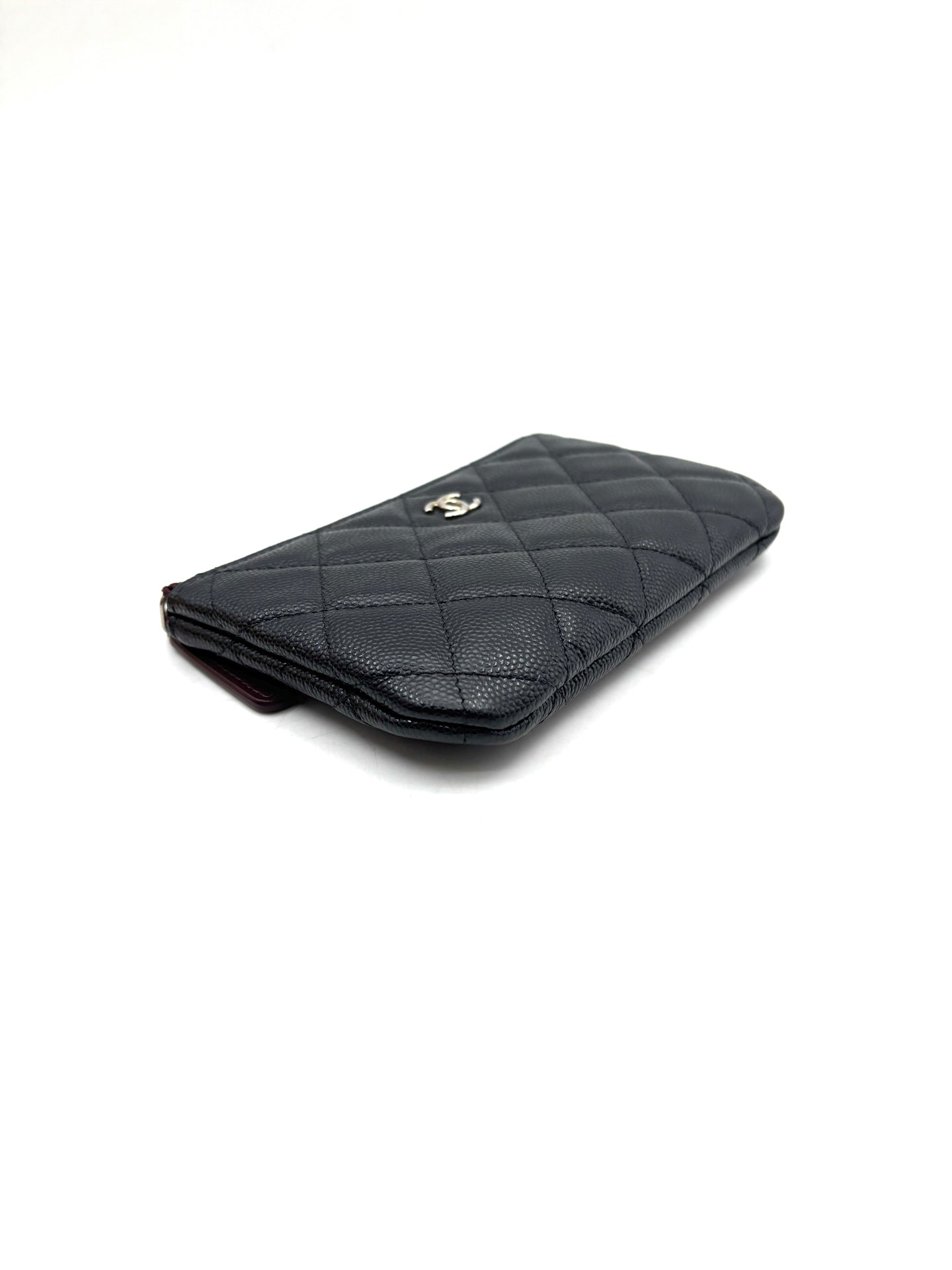 Chanel - Classic Flap Pouch - Caviar leather - Black - (small)