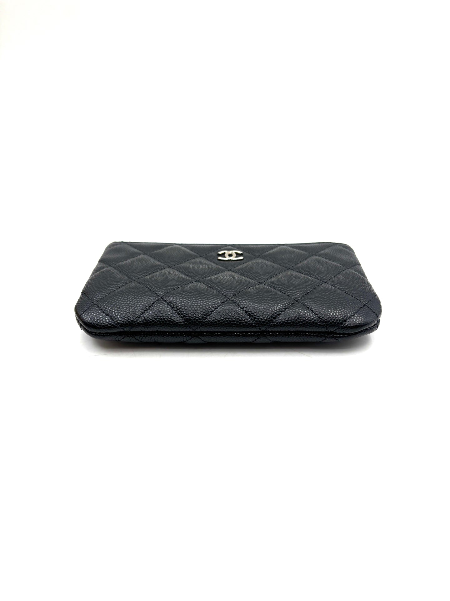 Chanel - Classic Flap Pouch - Caviar leather - Black - (small)