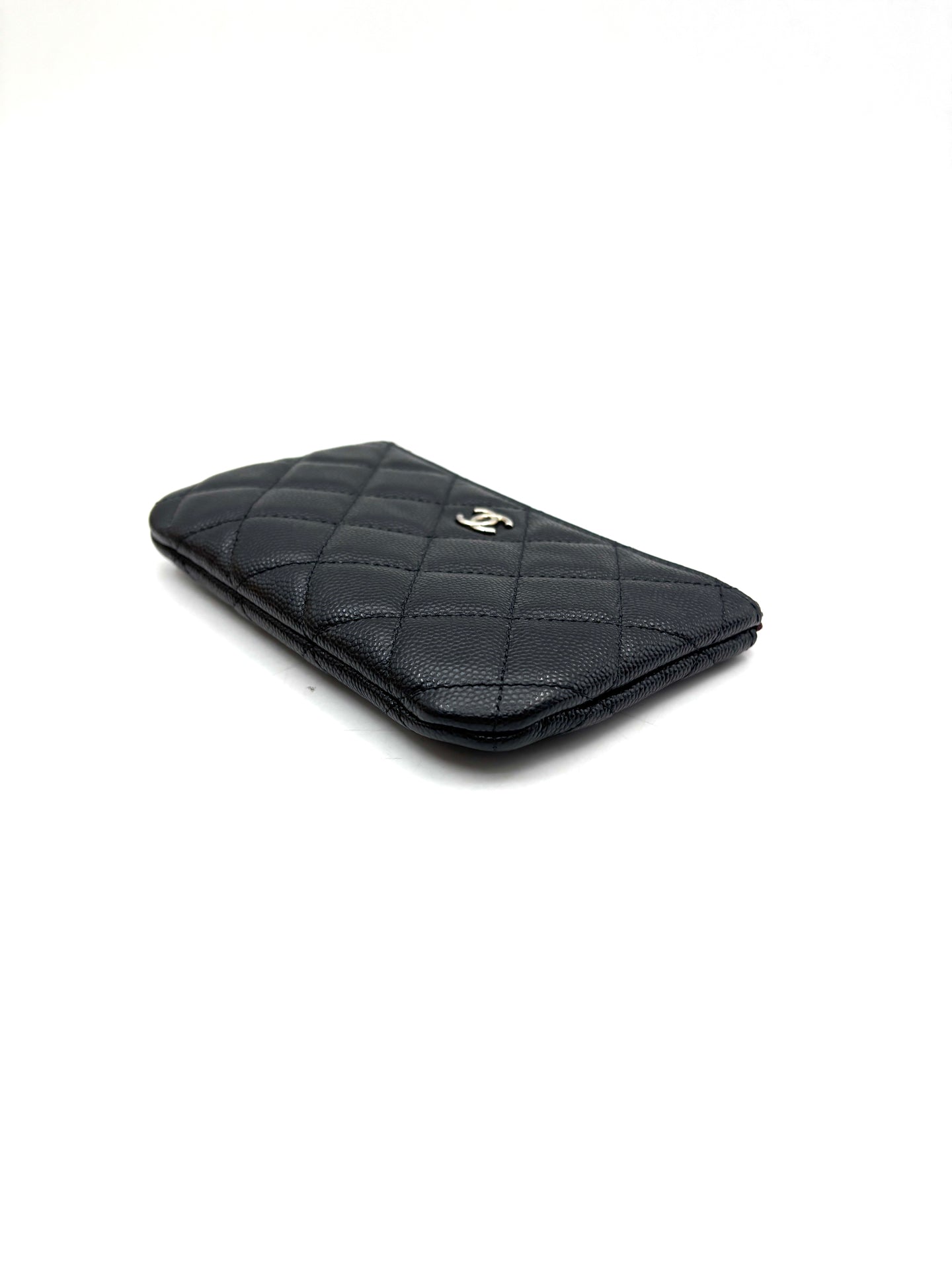 Chanel - Classic Flap Pouch - Caviar leather - Black - (small)