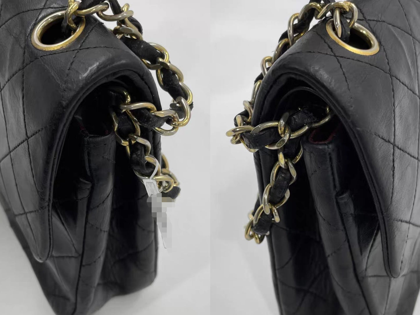 Chanel - Classic Flap Small - Lambskin leather - Black with Gold-Tone Hardware - (small)