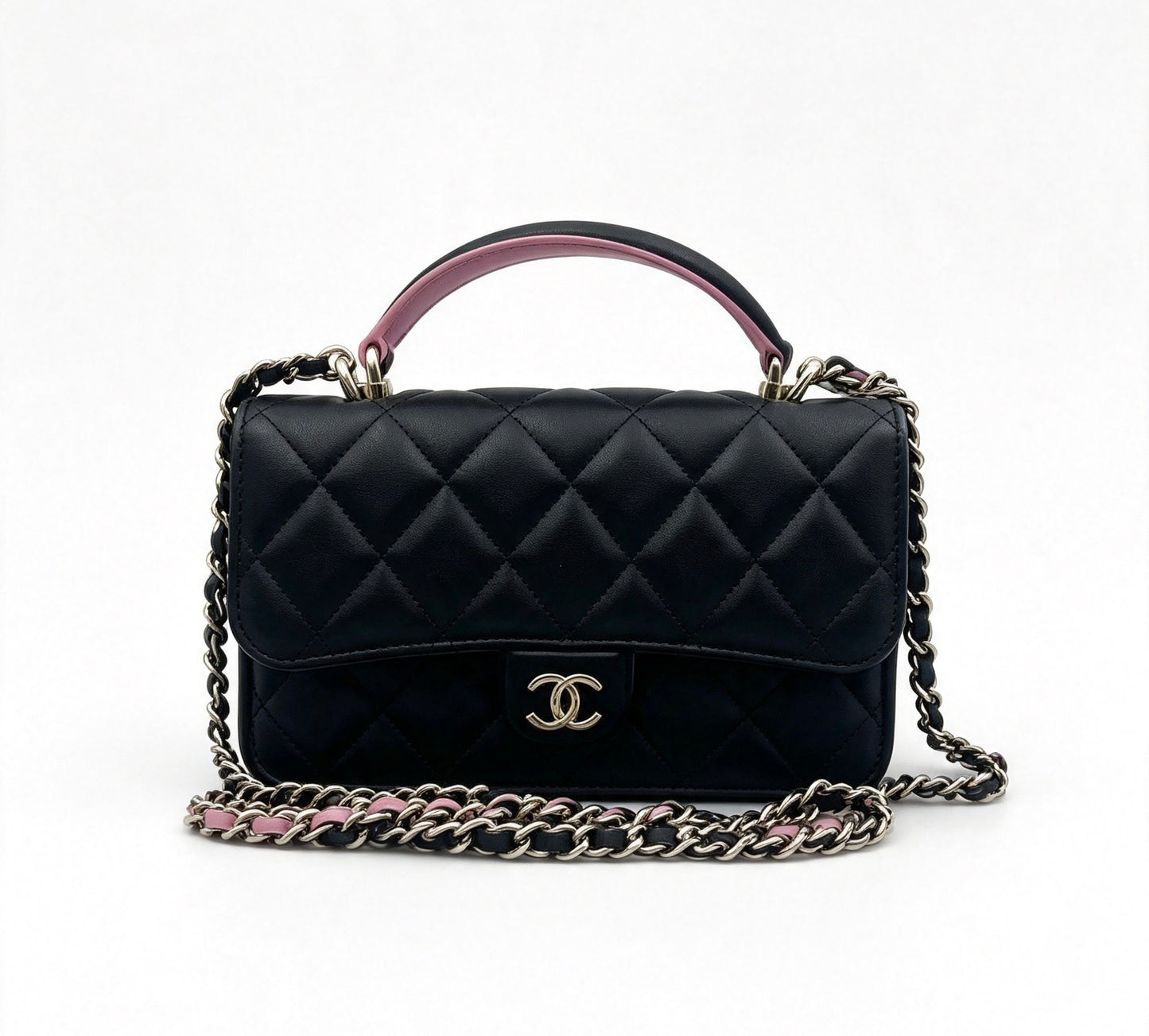 Chanel - Classic Flap WOC - Leather - Black - (mini)