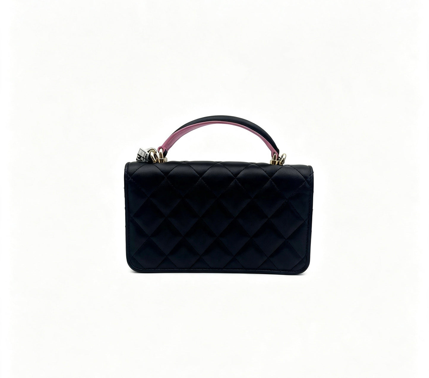 Chanel - Classic Flap WOC - Leather - Black - (mini)