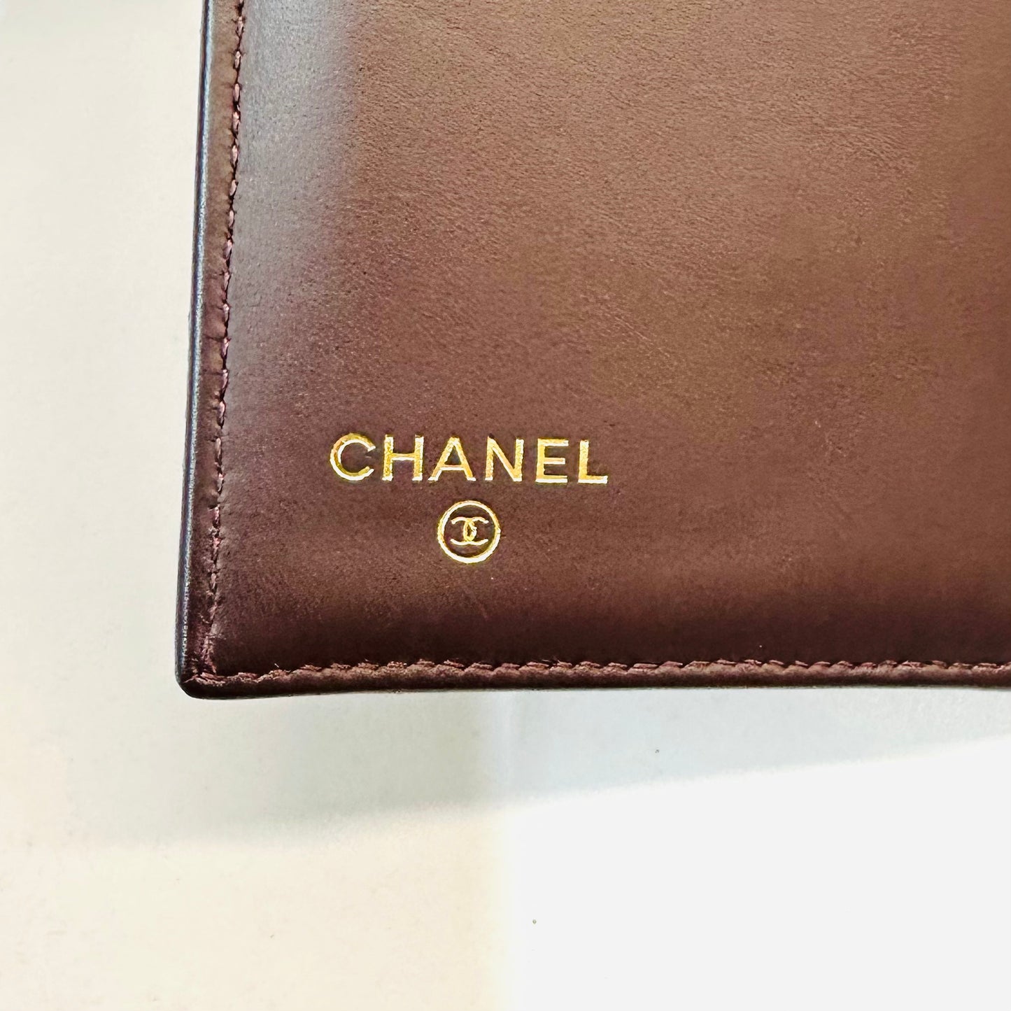 Chanel - Classic Quilted Long Folding Card Holder Wallet - Leather - Black