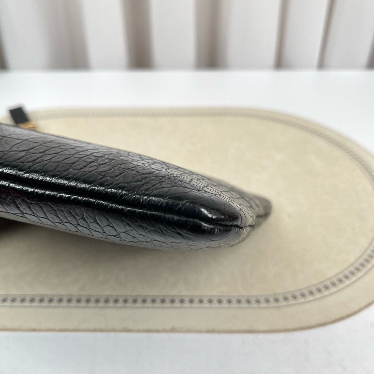 Chanel - Clutch - Leather - Black - (Other)