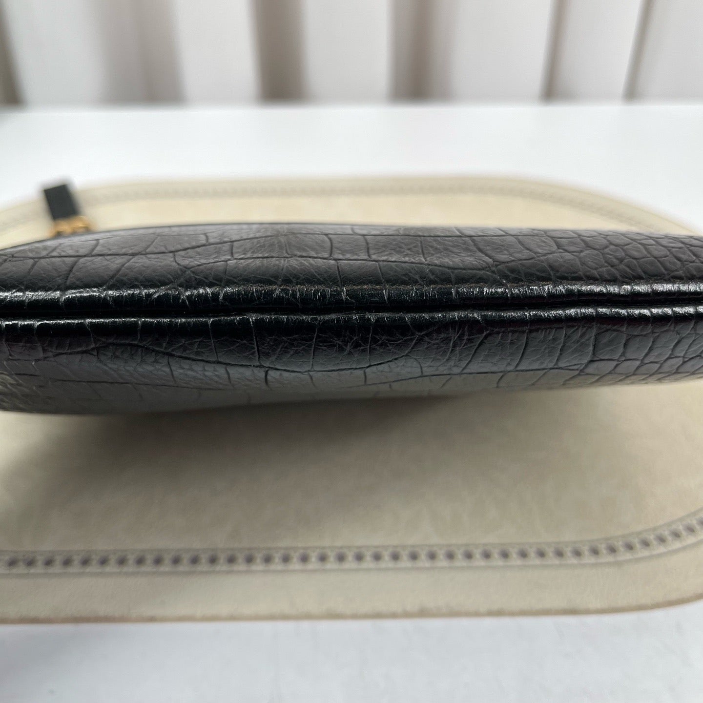 Chanel - Clutch - Leather - Black - (Other)
