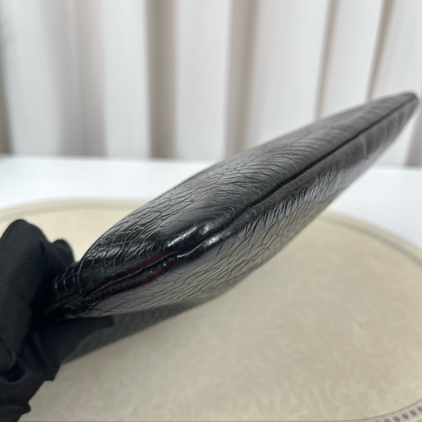 Chanel - Clutch - Leather - Black - (Other)