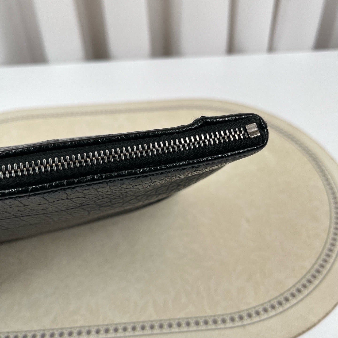 Chanel - Clutch - Leather - Black - (Other)