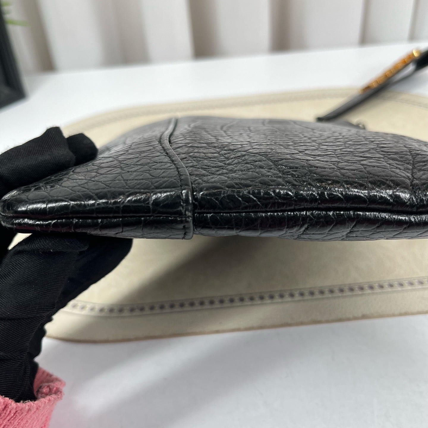 Chanel - Clutch - Leather - Black - (Other)
