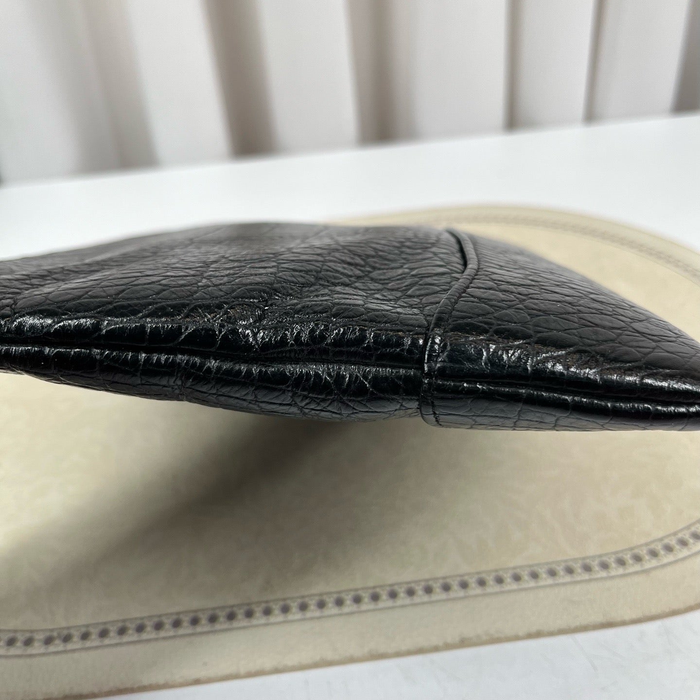 Chanel - Clutch - Leather - Black - (Other)