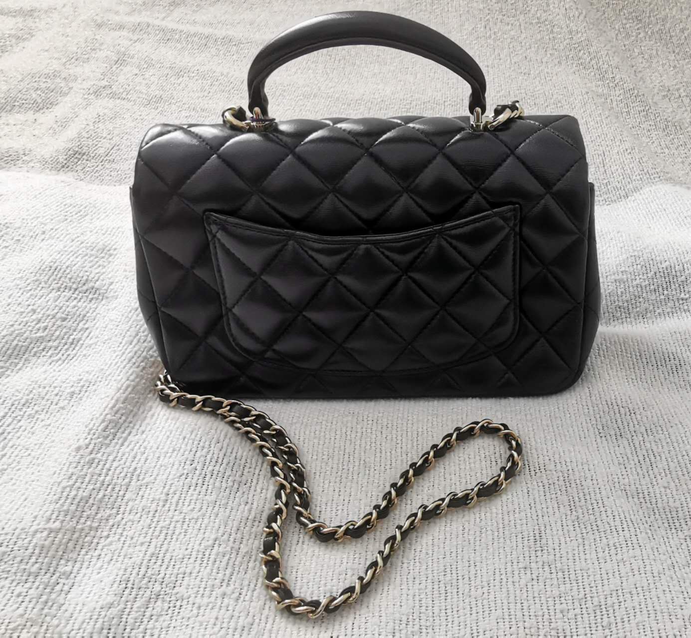 Chanel - Coco Handle - Leather - Black - (mini)