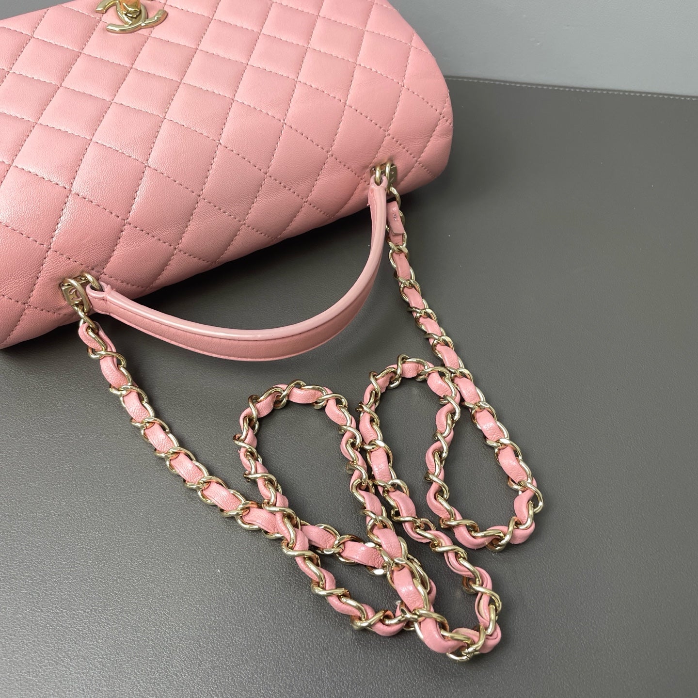 Chanel - Coco Handle - Leather - Pink - (mini)