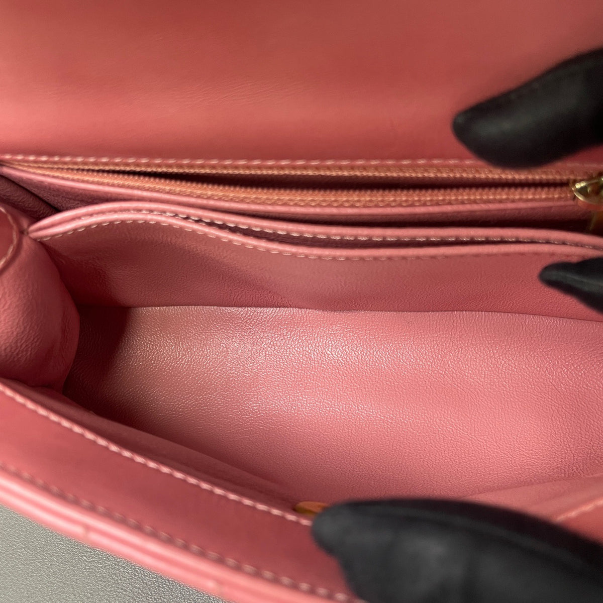 Chanel - Coco Handle - Lizard - Pink - (medium)