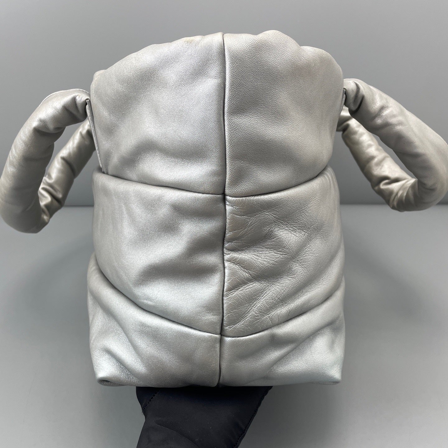 Chanel - Cocoon - Leather - Silver - (large)
