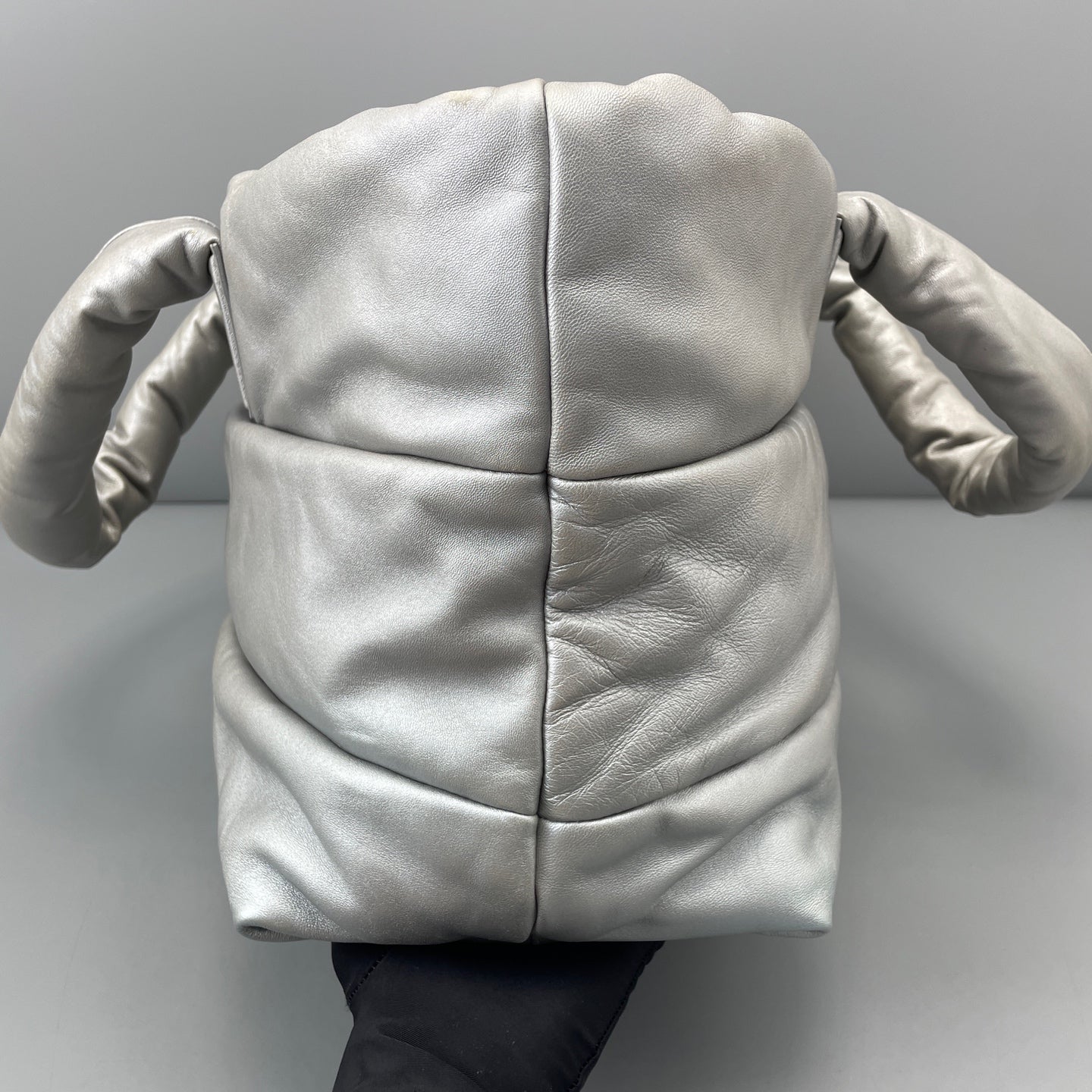 Chanel - Cocoon - Leather - Silver - (large)