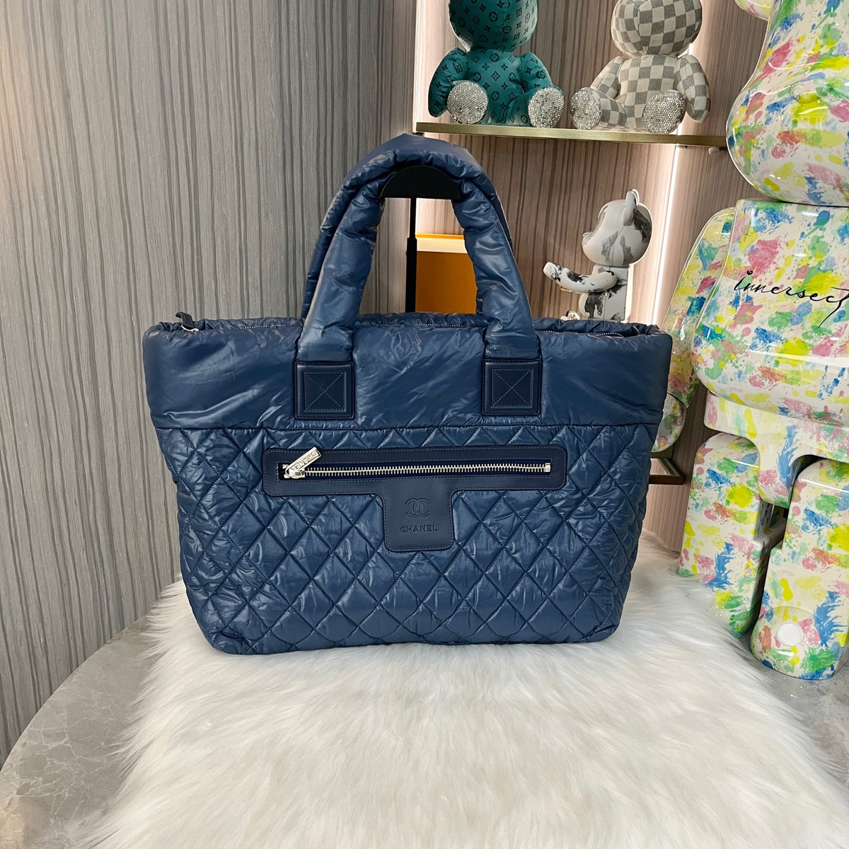 Chanel - Cocoon - Polyester - Navy