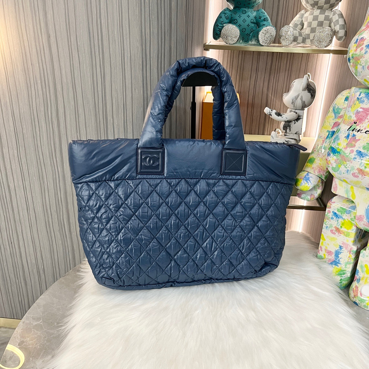 Chanel - Cocoon - Polyester - Navy